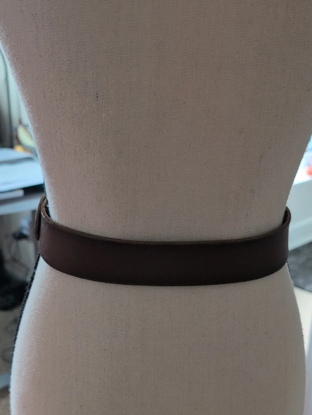 Gucci Brown Leather Double G Logo Belt